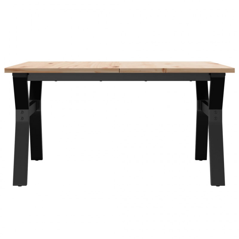 Stolik kawowy z nogami w kształcie litery Y, 90x90x45 cm