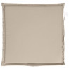 Podkładki na siedziska ogrodowe, 4 szt., taupe, 45x45x2 cm