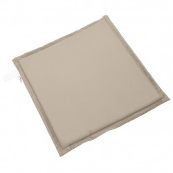 Podkładki na siedziska ogrodowe, 6 szt., taupe, 45x45x2 cm