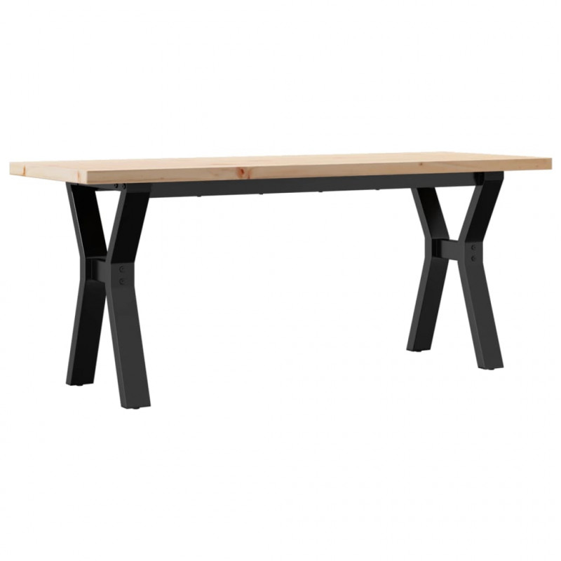 Stolik kawowy z nogami w kształcie litery Y, 110x40x45,5 cm