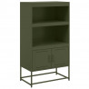 Szafka pod telewizor, antracytowa, 100,5x39x60,5 cm, stalowa