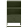 Szafka pod telewizor, antracytowa, 100,5x39x60,5 cm, stalowa