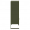 Szafka pod telewizor, antracytowa, 100,5x39x60,5 cm, stalowa