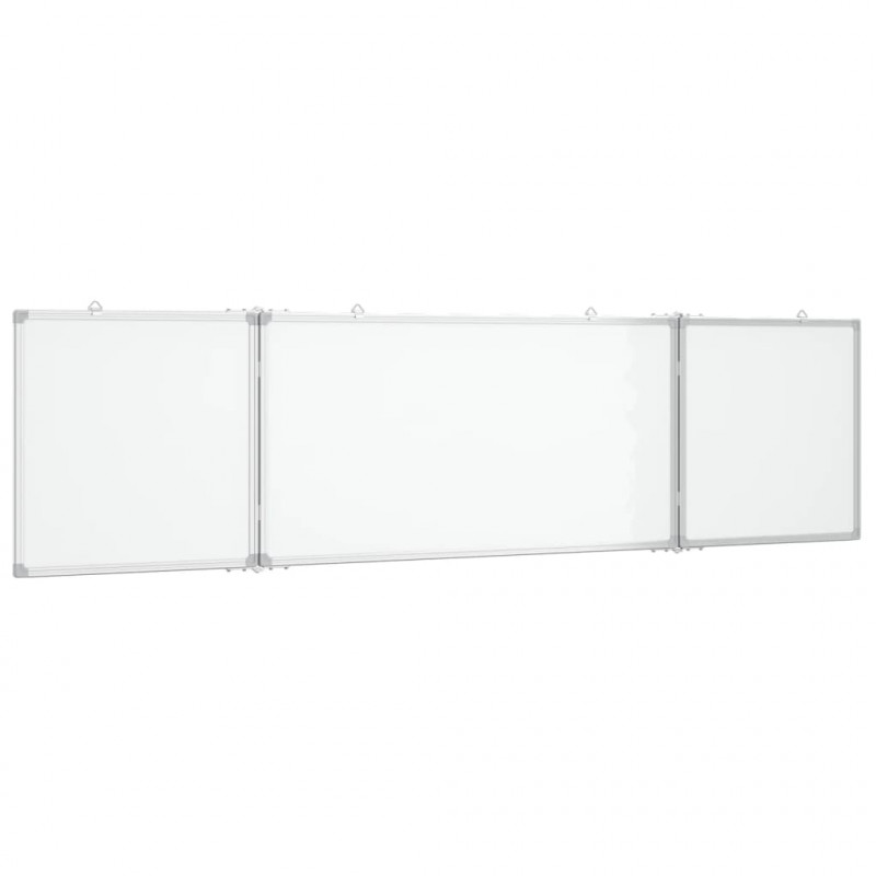Tablica magnetyczna, składana, 200x50x1,7 cm, aluminiowa