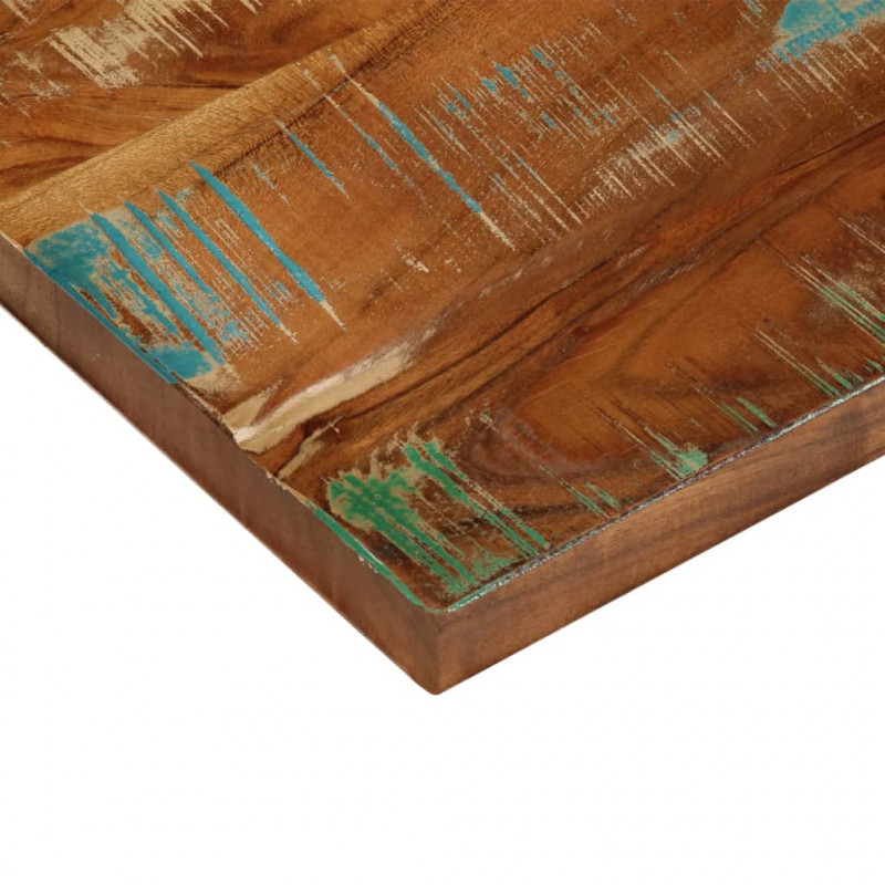 Blat stołu, 60x20x2,5 cm, prostokątny, lite drewno z odzysku