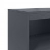 Szafka, antracytowa, 68,5x38,5x123,5 cm, stal