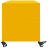 Szafka RTV, musztardowa, 100,5x39x43,5 cm, stal