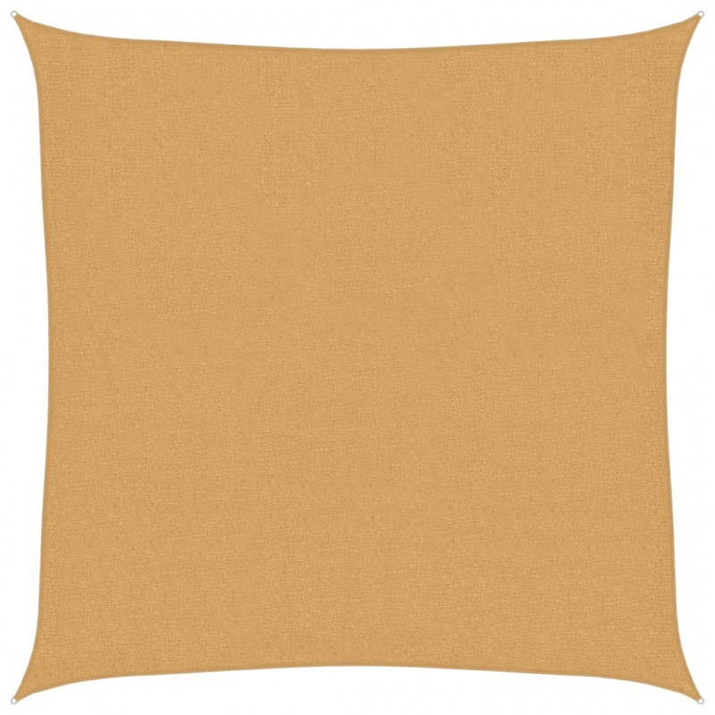 Żagiel przeciwsłoneczny, 160 g/m², pisakowy, 2x2 m, HDPE