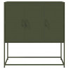 Szafka, oliwkowa, 100,5x39x107 cm, stal