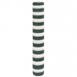Siatka cieniująca, zielono-biała, 2x25 m, HDPE, 150 g/m²