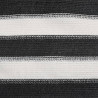 Siatka cieniująca, antracytowo-biała, 1,5x50 m, HDPE, 195 g/m²