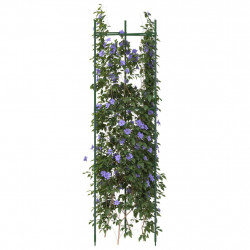 Podpórki na pomidory, 2 szt., 116 cm, stal i PP
