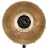 Lampa stołowa, 25 W, antyczny mosiądz, 17x17x50 cm, E27