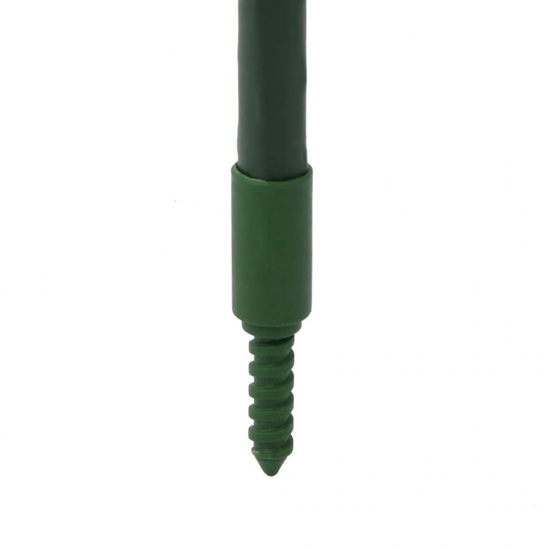 Podpórki do pomidorów, 8 szt., 116 cm, stal i PP