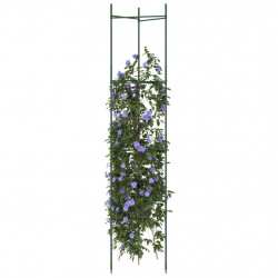 Podpórki do pomidorów, 8 szt., 154 cm, stal i PP