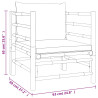 5-cz. zestaw mebli do ogrodu, zielone poduszki, bambusowy