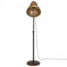 Lampa stojąca, 25 W, antyczny mosiądz, 30x30x100-150 cm, E27
