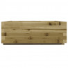Donica ogrodowa, 70x70x26,5 cm, impregnowane drewno sosnowe
