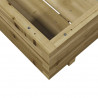 Donica ogrodowa, 70x70x26,5 cm, impregnowane drewno sosnowe