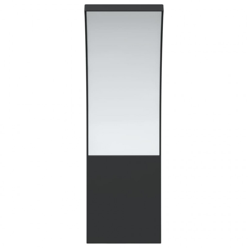 Kinkiety zewnętrzne LED, 2 szt., czarne, odlewane aluminium