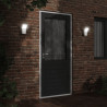 Zewnętrzne kinkiety LED z czujnikami, 2 szt., białe, aluminium