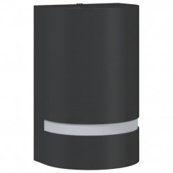 Kinkiet zewnętrzny, czarny, odlewane aluminium