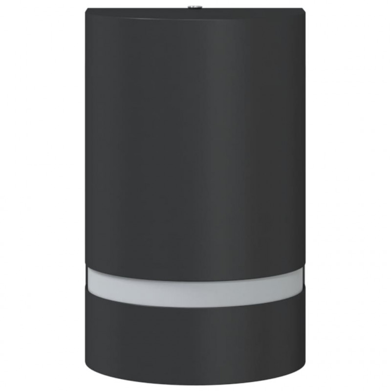 Kinkiet zewnętrzny, czarny, odlewane aluminium