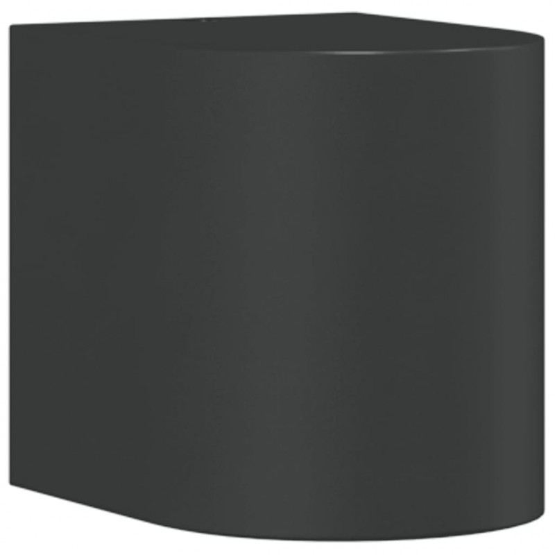 Kinkiet zewnętrzny, czarny, odlewane aluminium