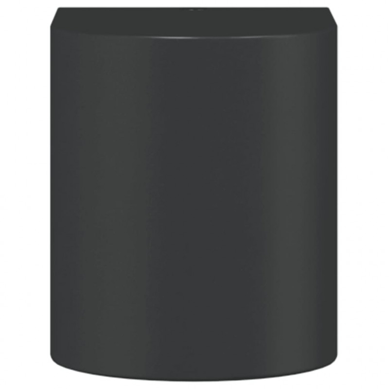 Kinkiet zewnętrzny, czarny, odlewane aluminium