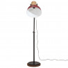 Lampa stojąca, 25 W, postarzany czerwony, 30x30x100-150 cm, E27
