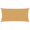 Żagiel przeciwsłoneczny, 160 g/m², piaskowy, 2,5x5 m, HDPE