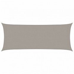 Żagiel przeciwsłoneczny, 160 g/m², jasnoszary, 2x4,5 m, HDPE