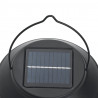 Ogrodowe kinkiety solarne, 4 szt., białe