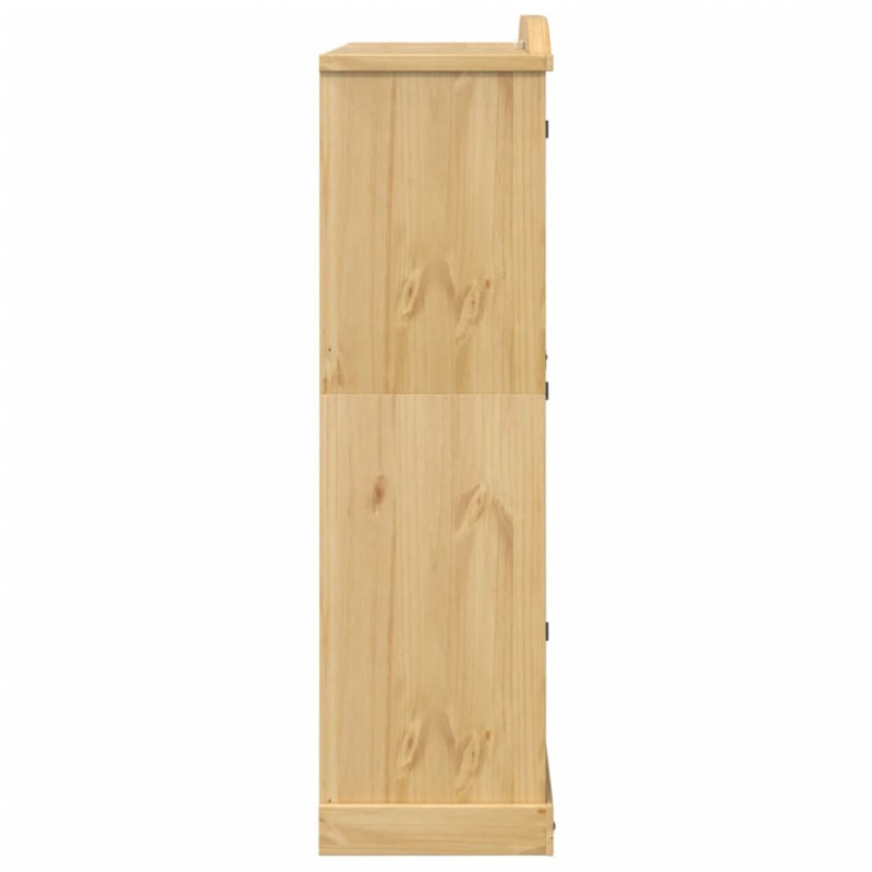 Szafa Corona, 151,5x52x186 cm, lite drewno sosnowe