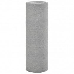 Siatka cieniująca, jasnoszara, 1,5x10 m, HDPE, 75 g/m²