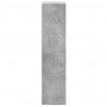 Regał, szarość betonu, 50x25x105 cm, materiał drewnopochodny
