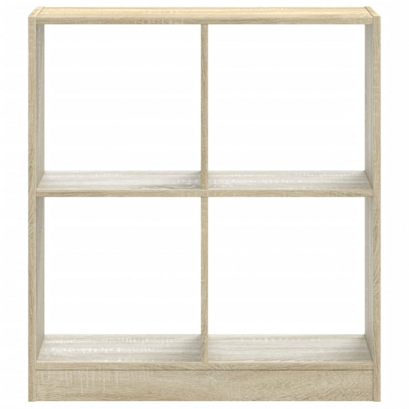 Regał, dąb sonoma, 68,5x32x75 cm, materiał drewnopochodny