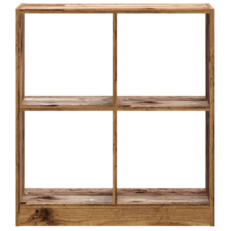 Regał, stare drewno, 68,5x32x75 cm, materiał drewnopochodny