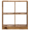 Regał, stare drewno, 68,5x32x75 cm, materiał drewnopochodny