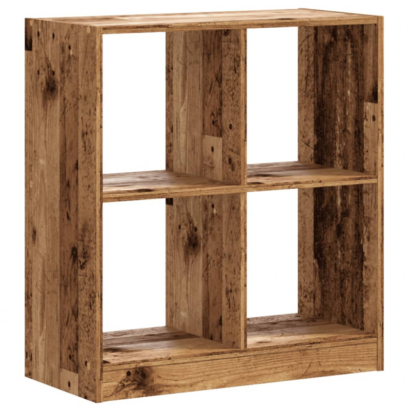 Regał, stare drewno, 68,5x32x75 cm, materiał drewnopochodny