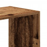 Regał, stare drewno, 68,5x32x75 cm, materiał drewnopochodny