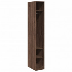 Szafa, brązowy dąb, 30x50x200 cm, materiał drewnopochodny