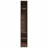 Szafa, brązowy dąb, 30x50x200 cm, materiał drewnopochodny