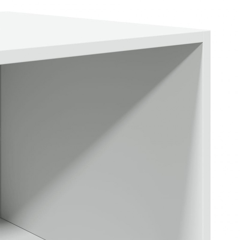 Szafa, biała, 80x50x200 cm, materiał drewnopochodny