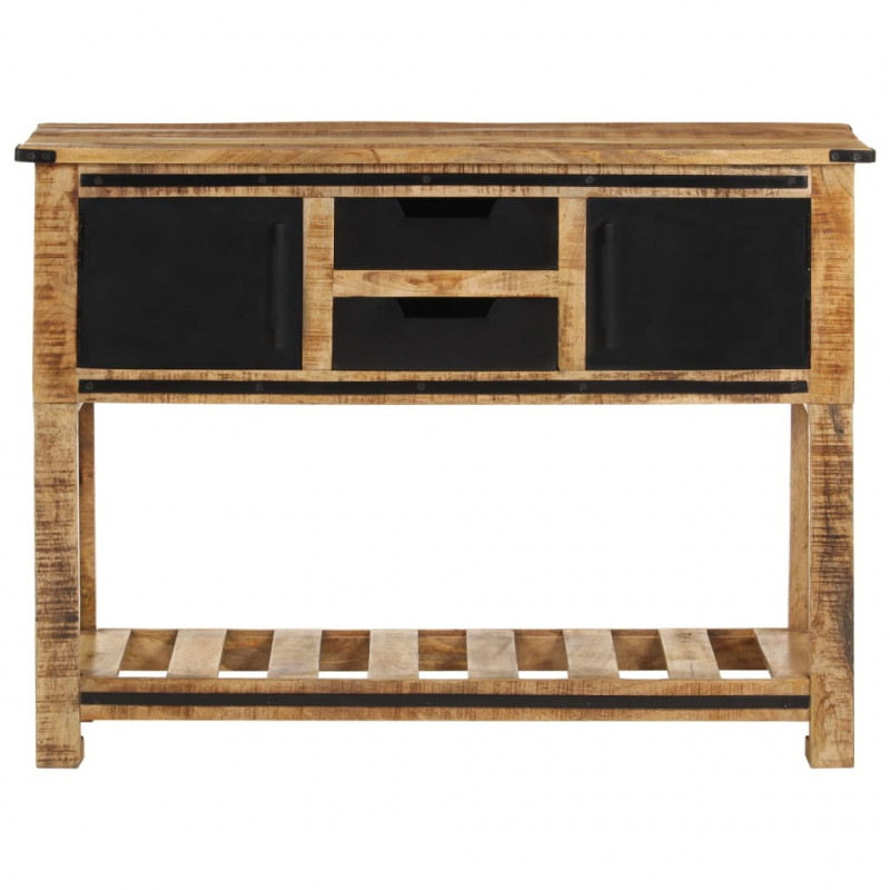 Stolik konsolowy, 100x35x75 cm, lite drewno mango