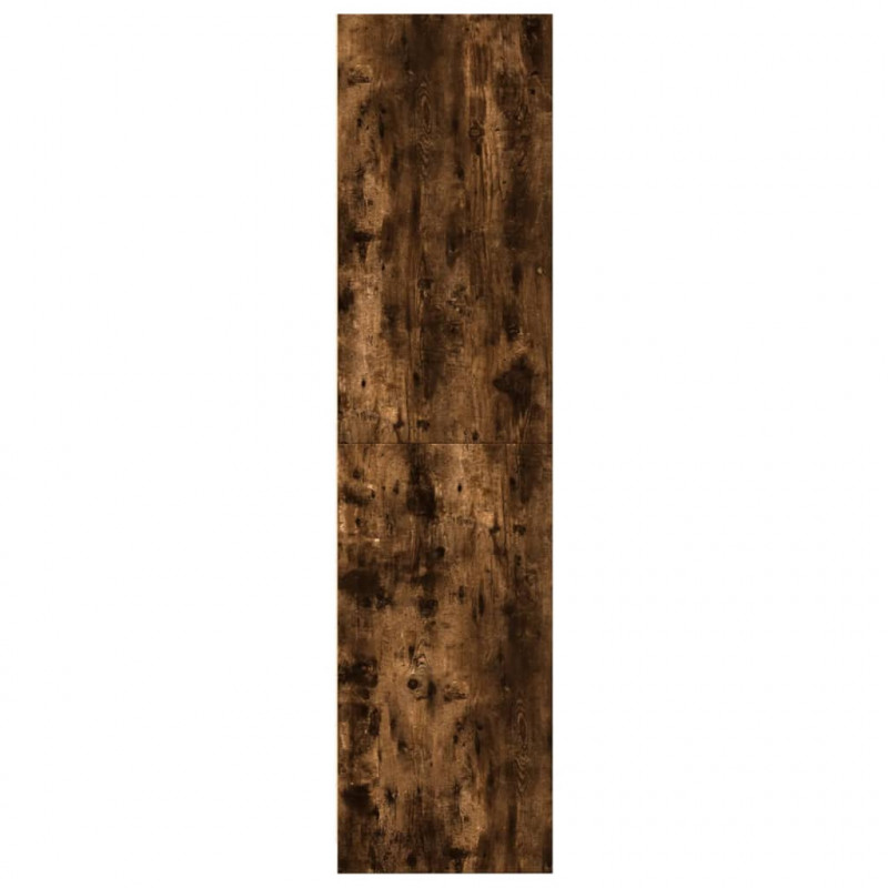 Szafa, przydymiony dąb, 50x50x200 cm, materiał drewnopochodny