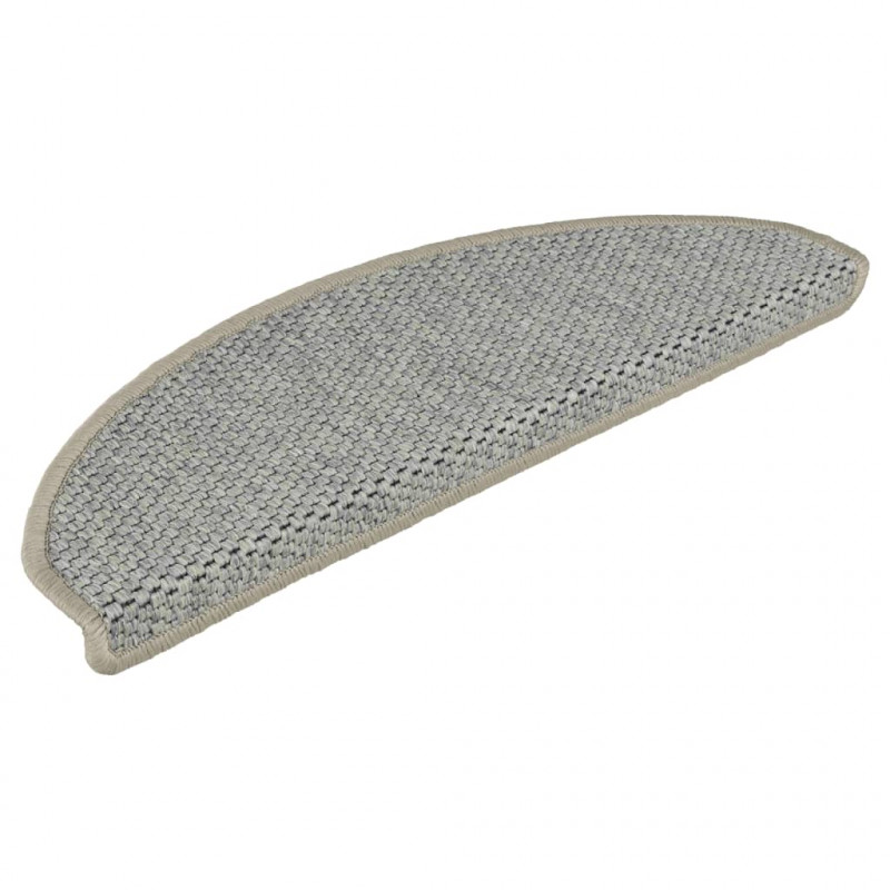 Samoprzylepne nakładki na schody, 15 szt., 65x21x4 cm, zielone