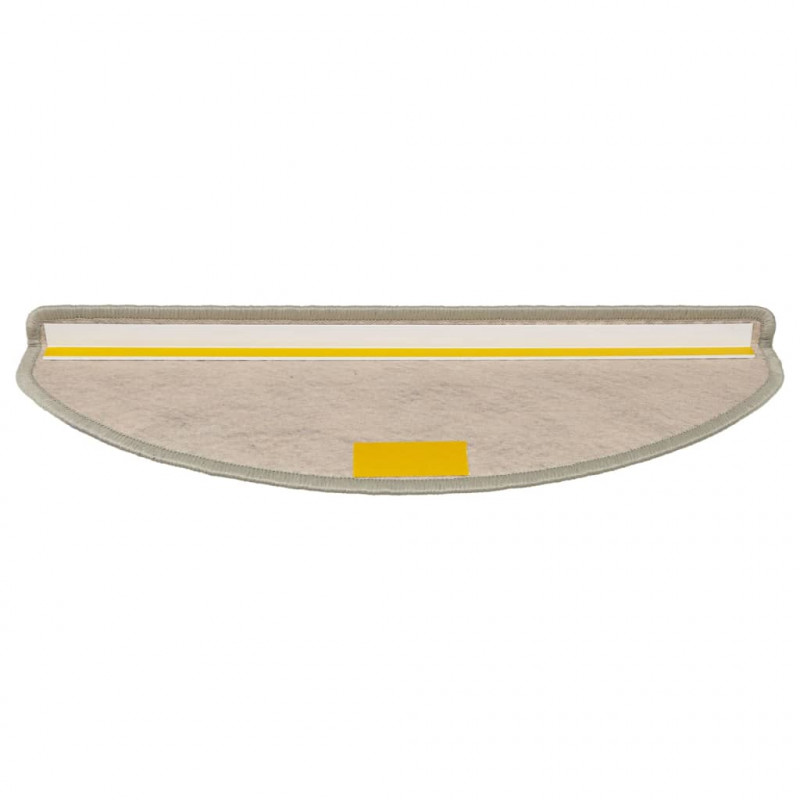 Samoprzylepne nakładki na schody, 15 szt., 65x21x4 cm, zielone