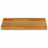 Blat stołu z naturalną krawędzią, 40x20x3,8 cm, drewno mango