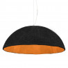Lampa wisząca, czarno-złota, Ø 70 cm, E27